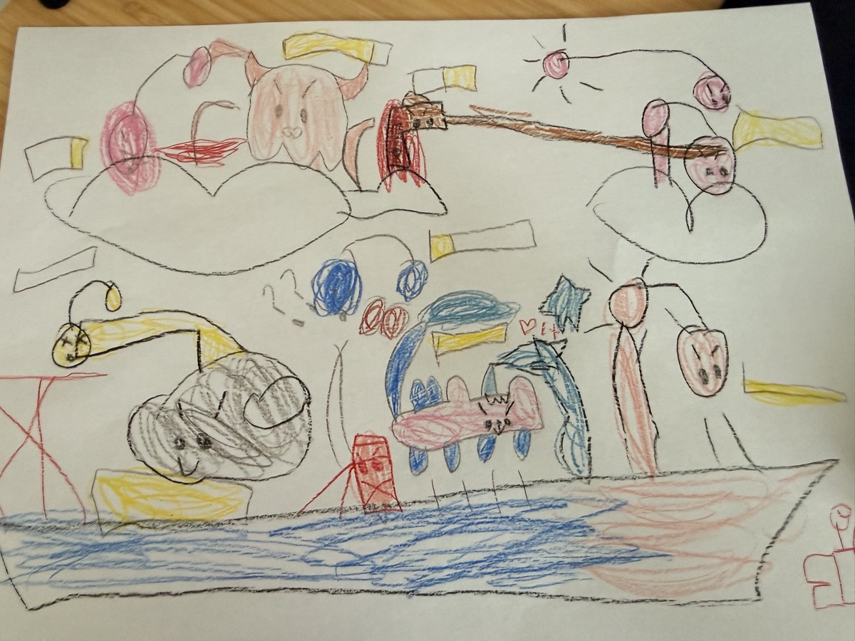 Cecilia's original drawing